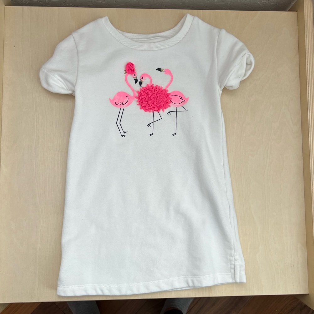 Gap Terry cotton sweatshirt dress 2t